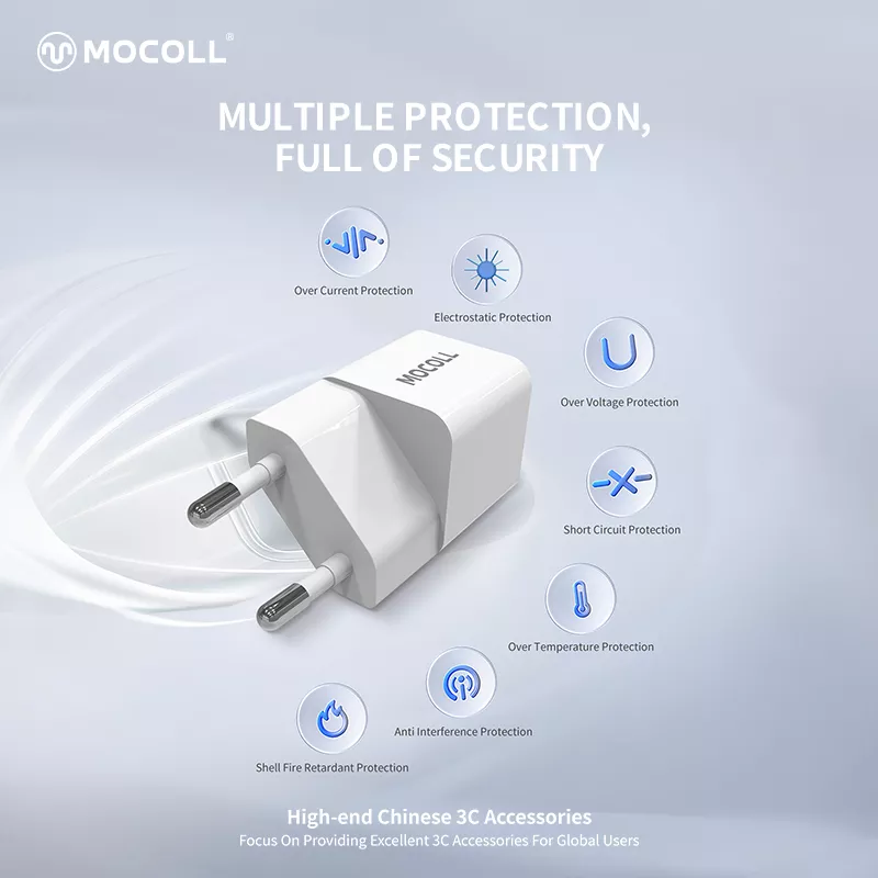 20W Fast Charger (EU) ZQ20EU-C (without box) - Image 5