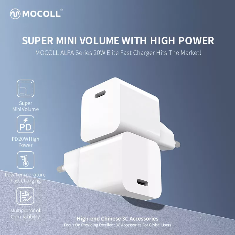 20W Fast Charger (EU) ZQ20EU-C - Image 7