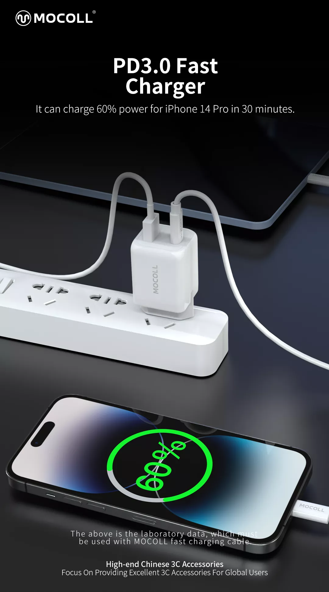 33W GaN Fast Charger (EU) MKCP3302EU-W - Image 4