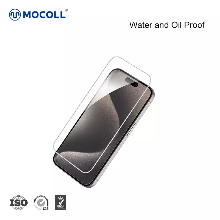 2.5D Full Cover iPhone 15 Pro (Clear)' - Image 5