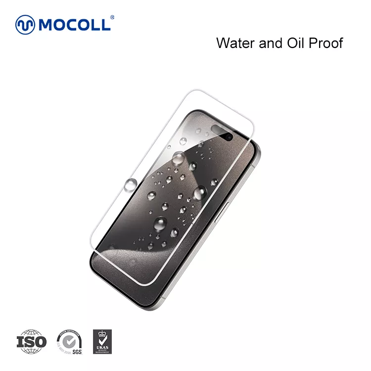2.5D Full Cover iPhone 15 Pro Max (Clear) - Image 6