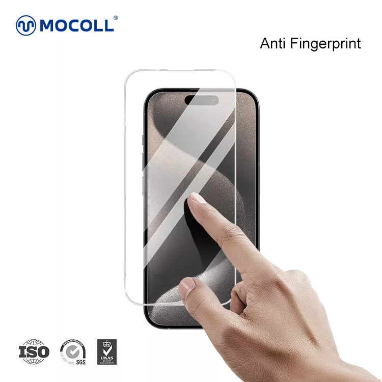 2.5D Full Cover iPhone 15 Pro Max (Clear) - Image 4