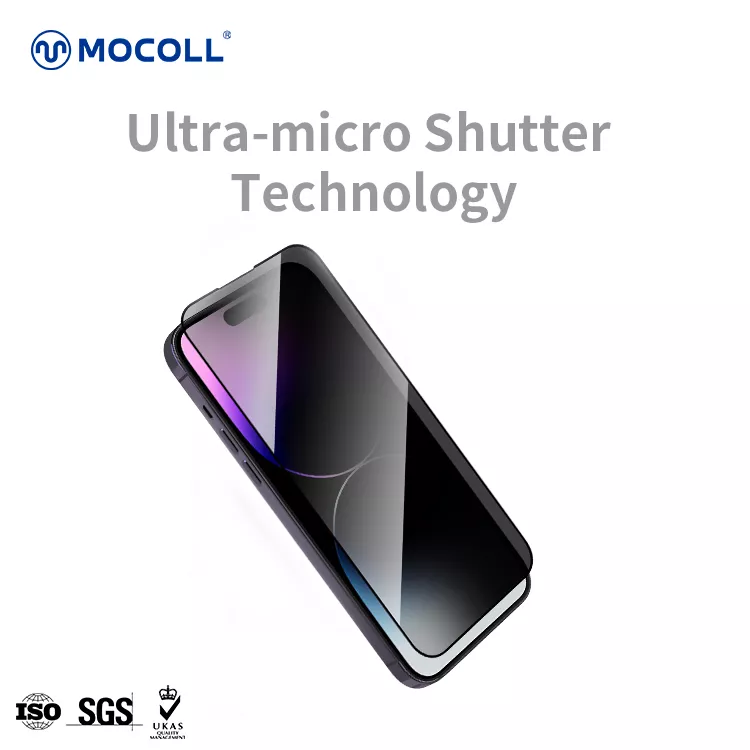 2.5D Full Cover Privacy (Korean Glue ) iPhone 14 Pro - Image 8