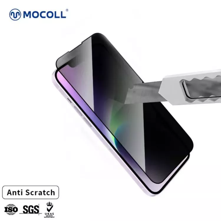 2.5D Full Cover Privacy (Korean Glue ) iPhone 14 Pro Max - Image 3