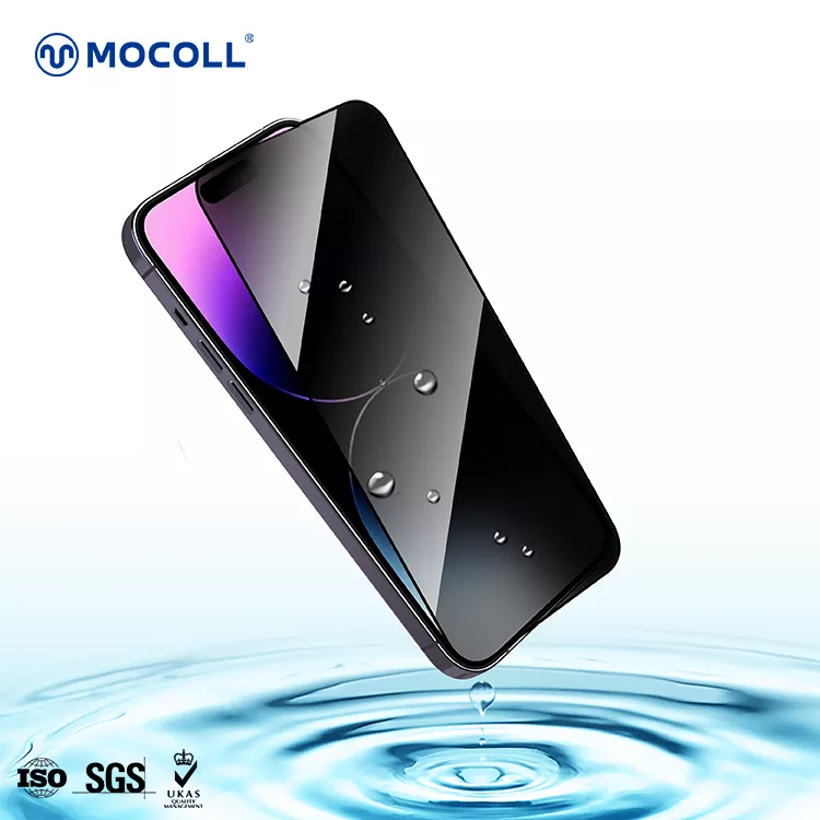 2.5D Full Cover Privacy (Korean Glue ) iPhone 14 Pro Max - Image 2