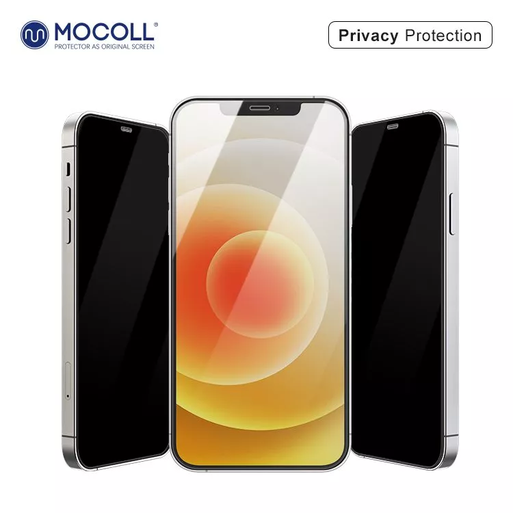 2.5D Full Cover Privacy (Korean Glue ) iPhone 12 / 12 Pro - Image 2