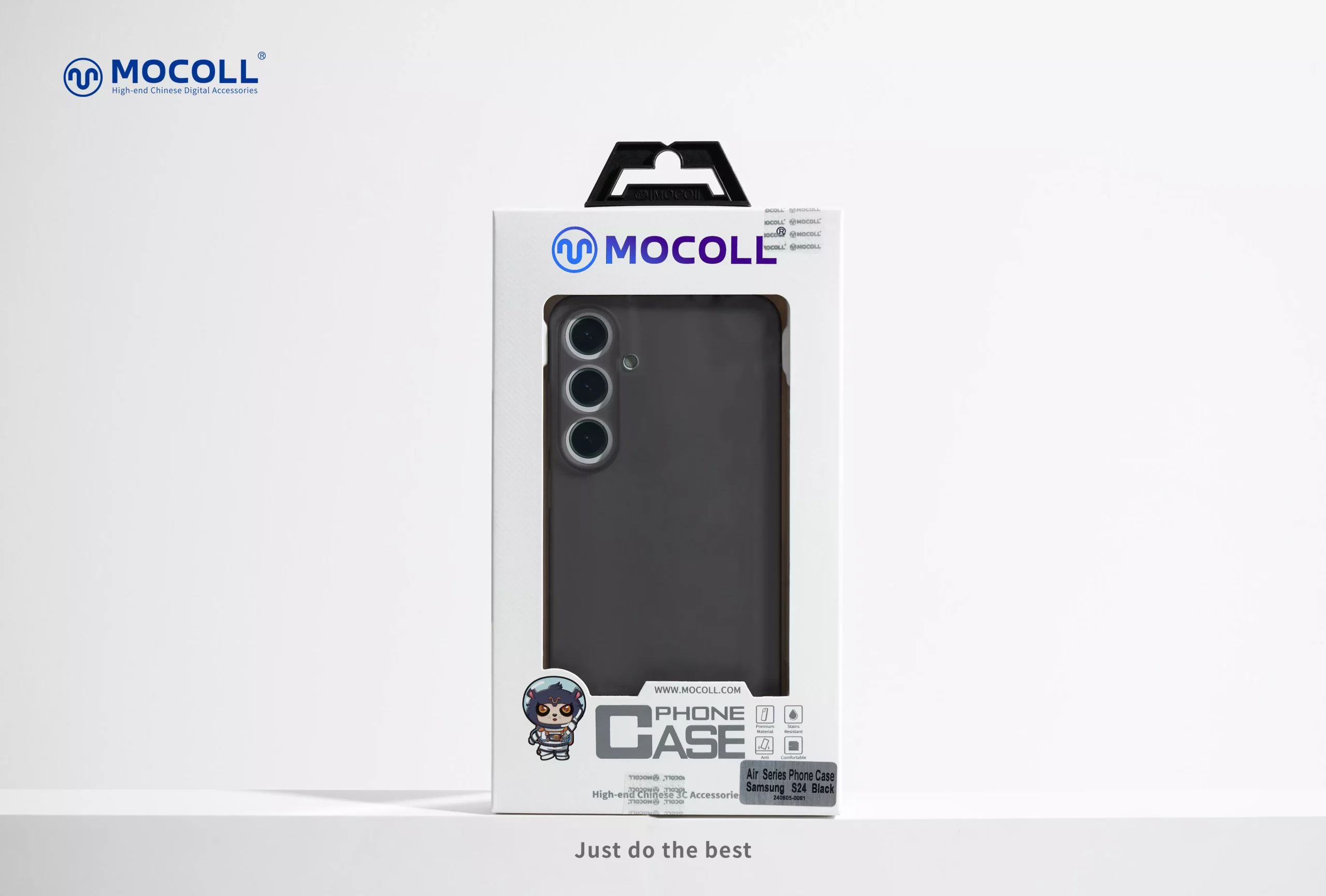 Air Series Phone Case for Samsung S24 - Black - Image 2