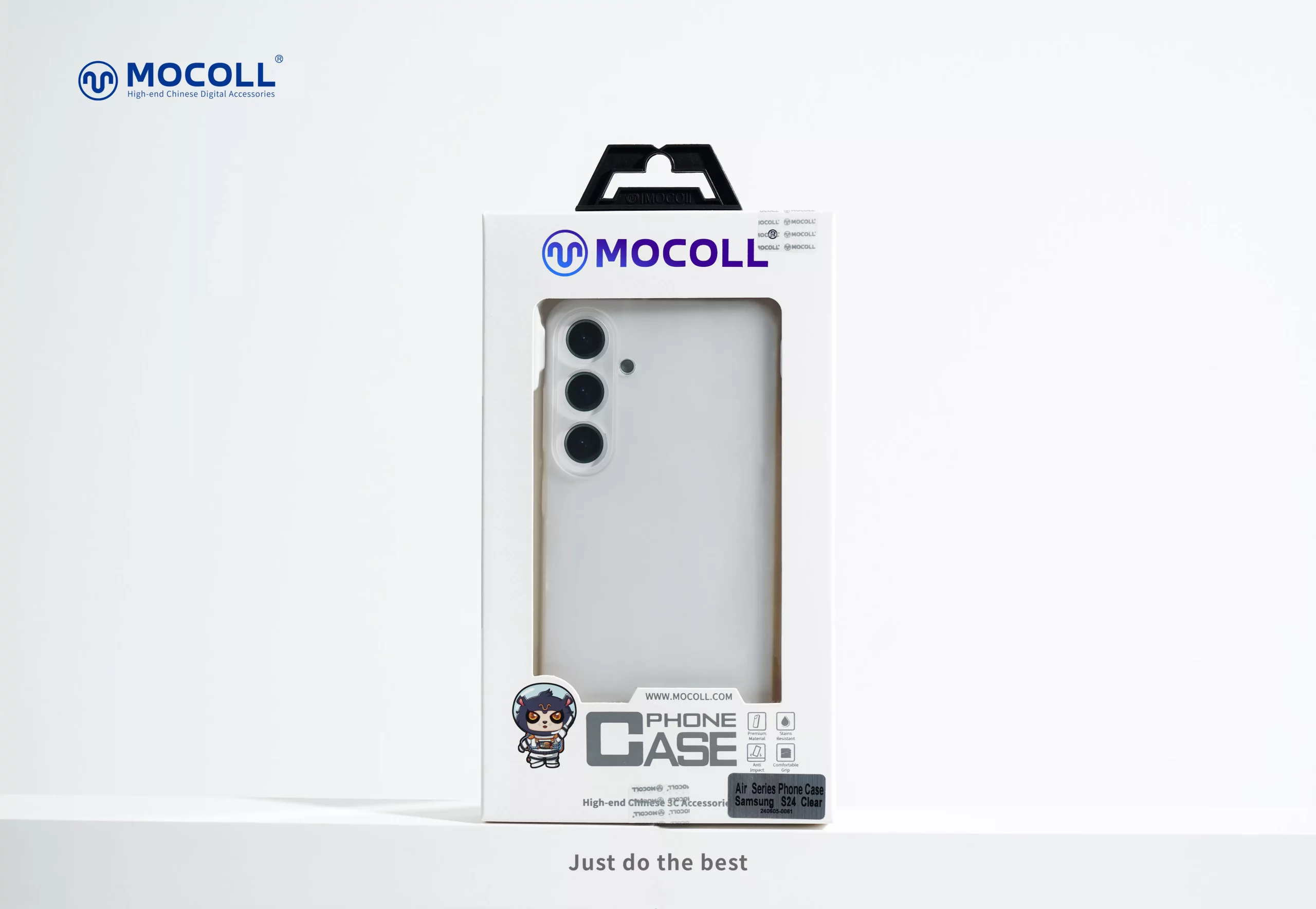 Air Series Phone Case for Samsung S24 - Clear - Image 2