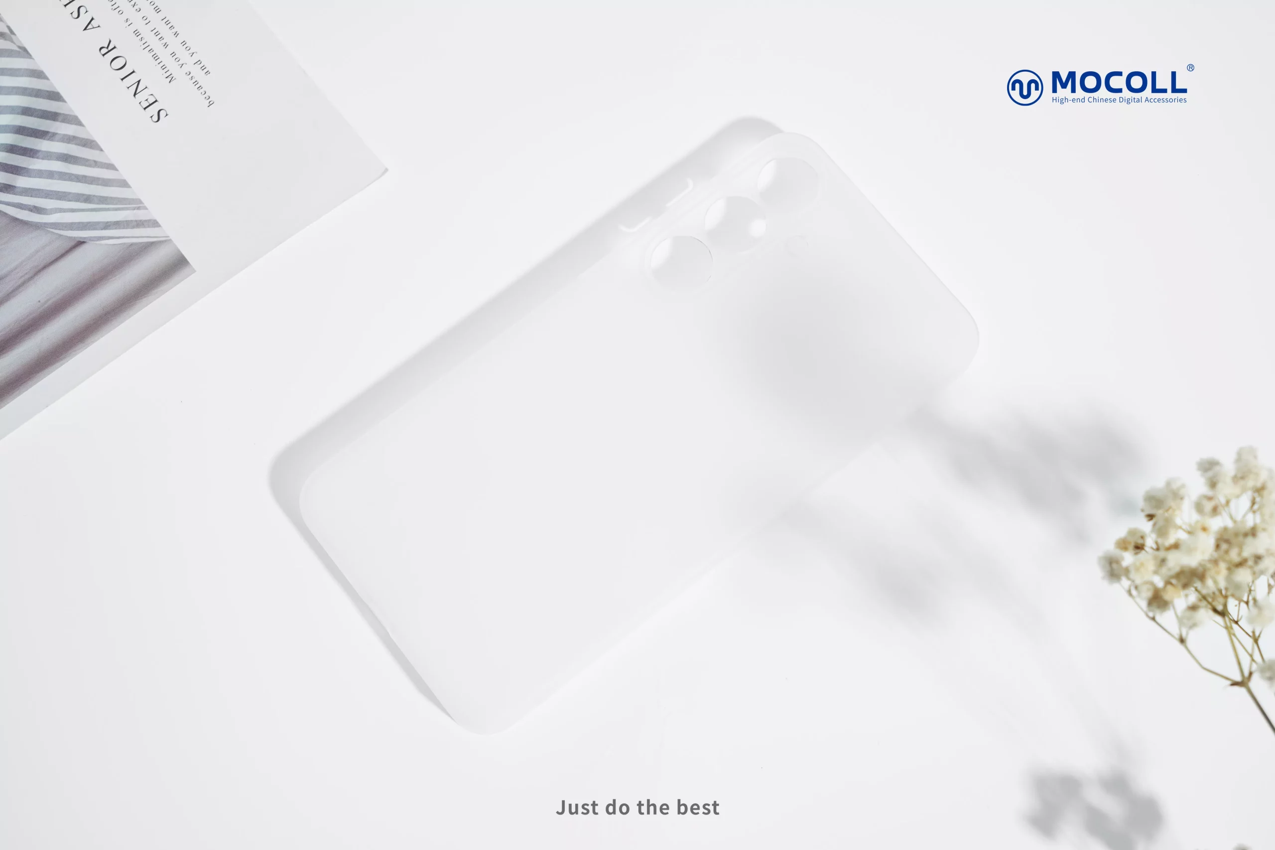 Air Series Phone Case for Samsung S24 - Clear - Image 3