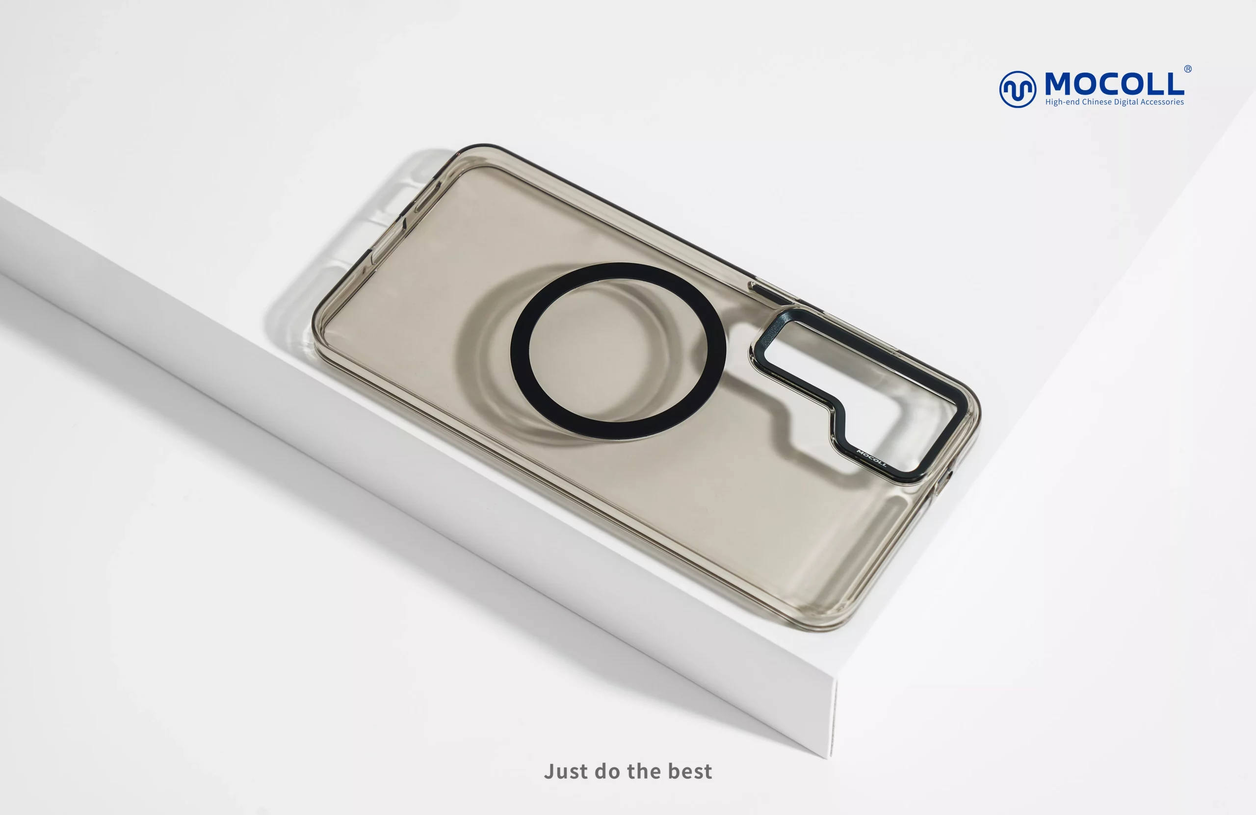 Crystal IV Series Magnetic Phone Case for Samsung S24 Plus - Amber