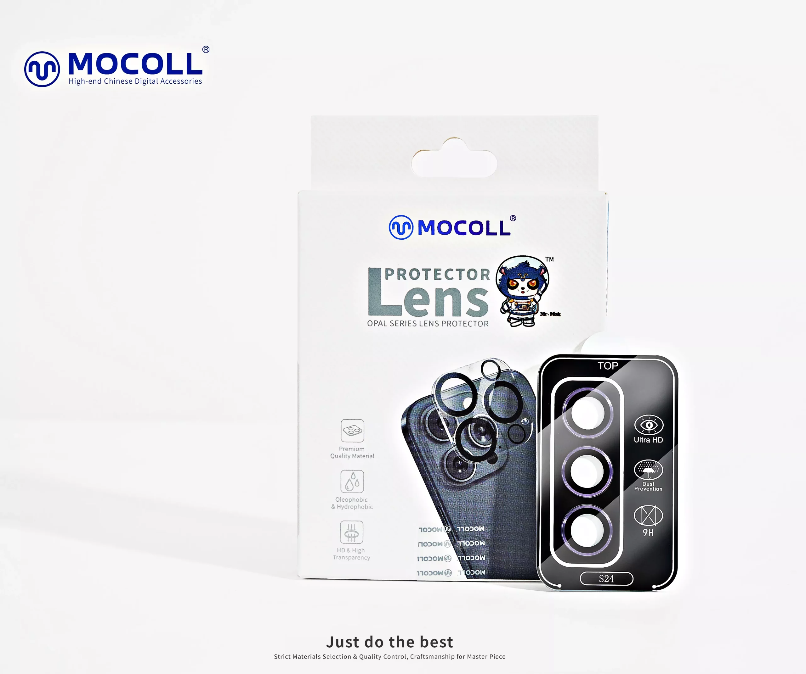 Lens Protector for Samsung S24 - Purple