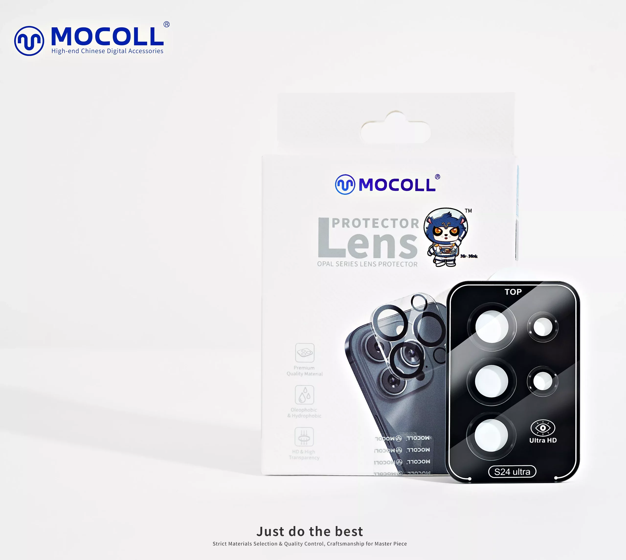 Lens Protector for Samsung S24 Ultra - Black