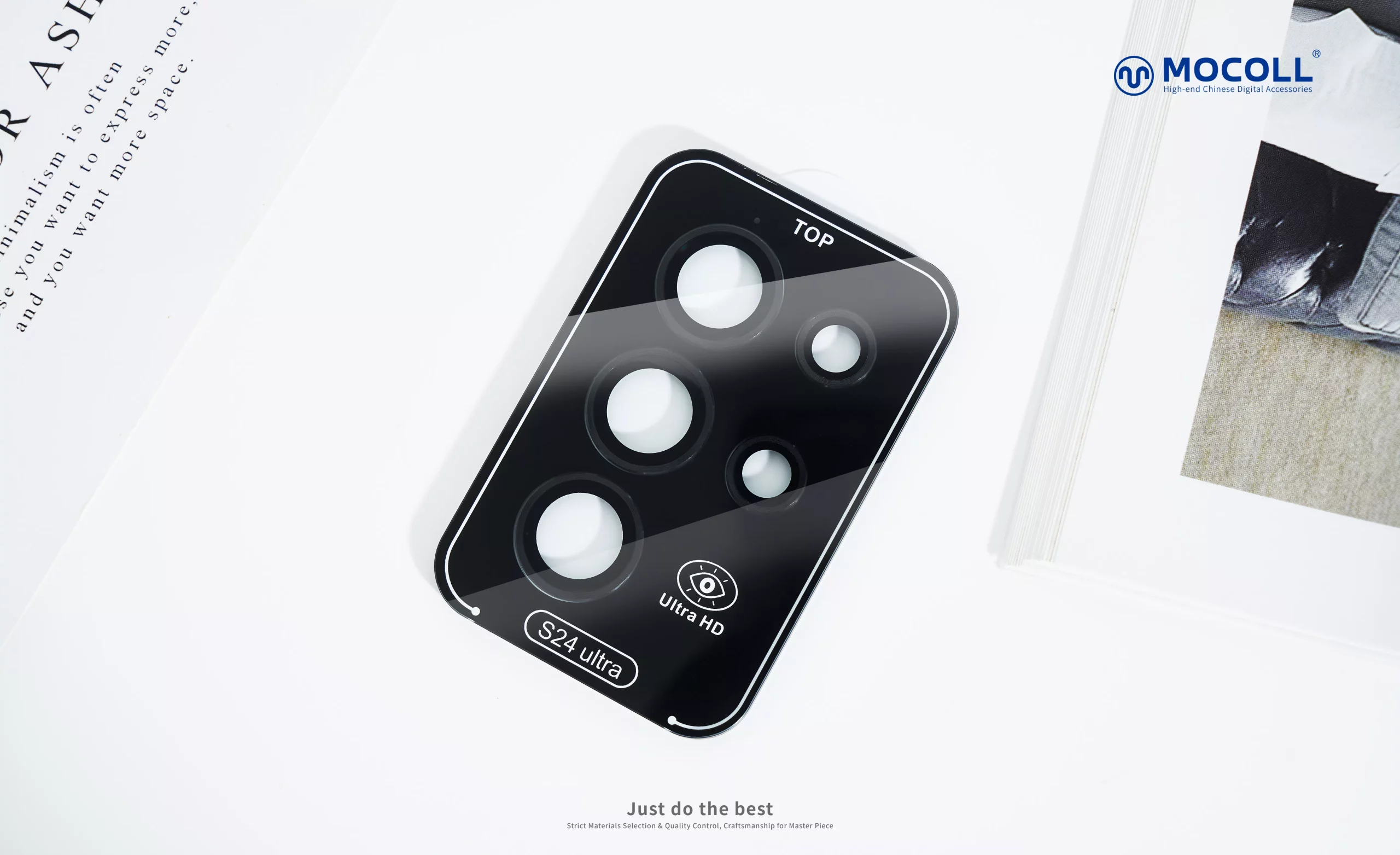 Lens Protector for Samsung S24 Ultra - Black - Image 2